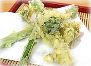 山菜の天ぷら